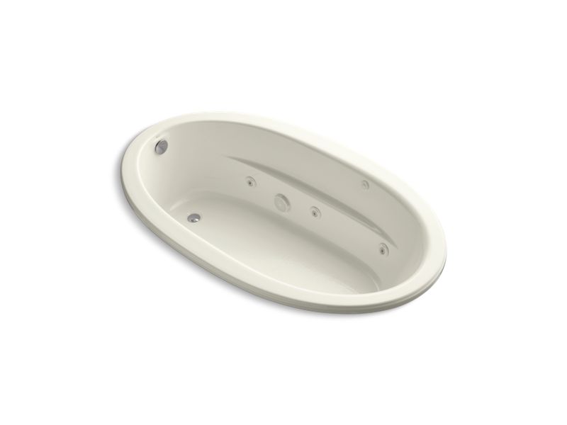 KOHLER K-1164-S1 Sunward 72" x 42" drop-in whirlpool bath