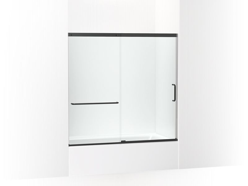 KOHLER K-707609-6L Elate 56-3/4" H sliding bath door with 1/4" - thick glass