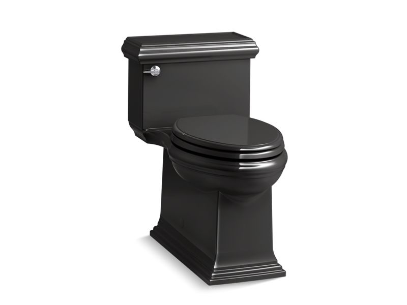 KOHLER K-6424 Memoirs Classic One-piece compact elongated toilet with skirted trapway, 1.28 gpf