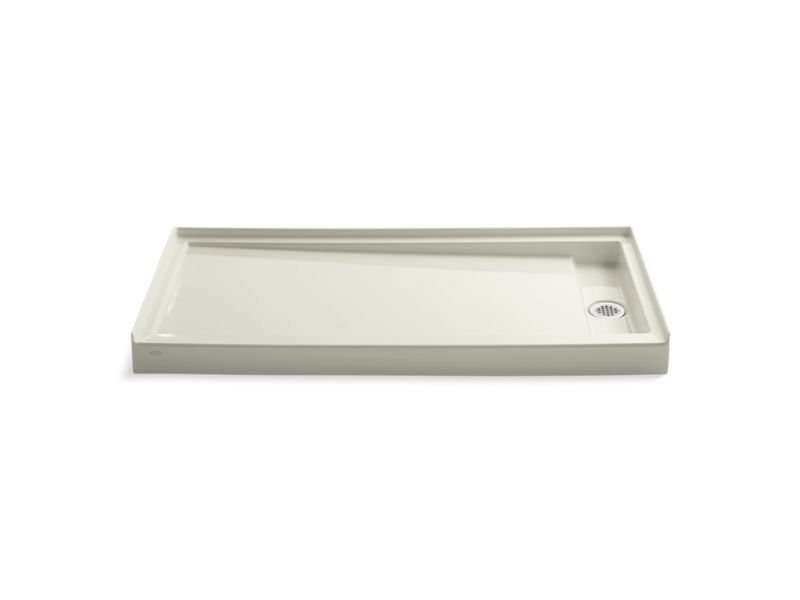 KOHLER K-9948 Groove 60" x 32" single threshold right-hand drain shower base