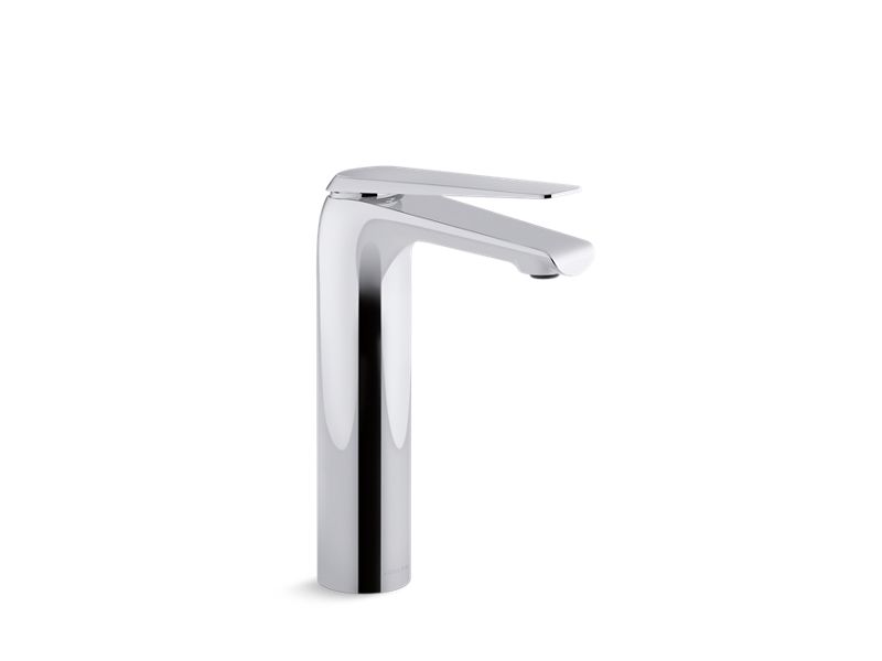 KOHLER K-97347-4N Avid Tall single-handle bathroom sink faucet