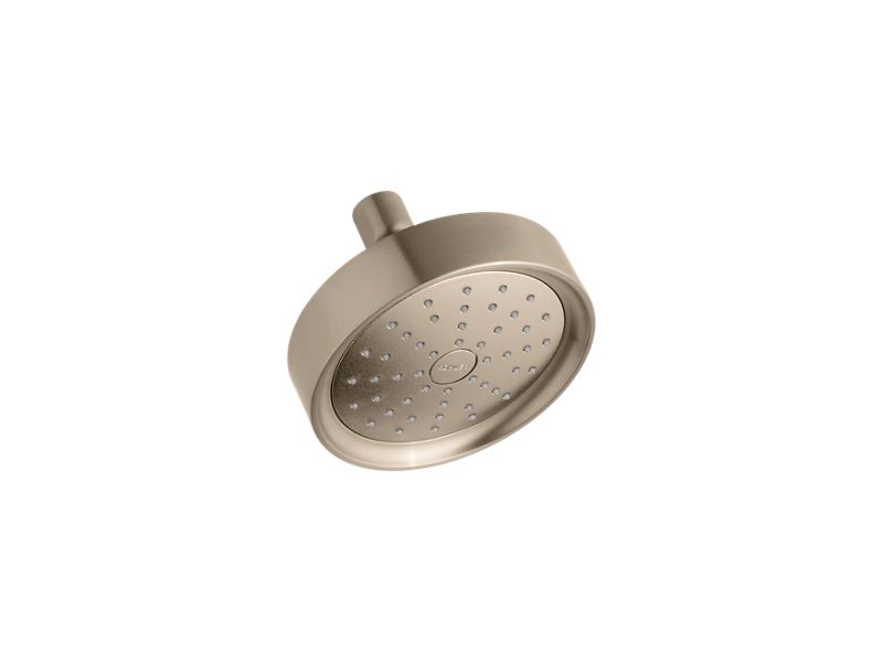 KOHLER K-939-G Purist 1.75 gpm single-function showerhead with Katalyst air-induction technology