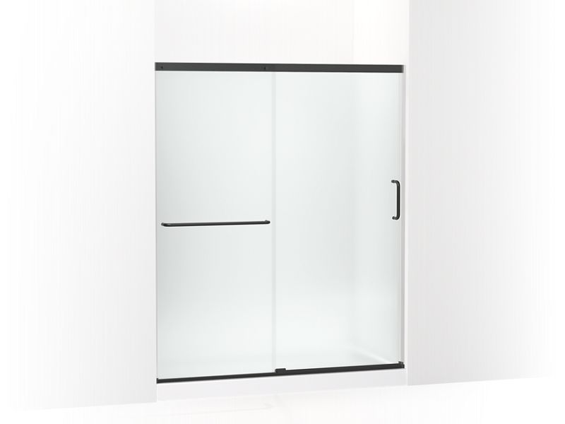 KOHLER K-707608-6D3 Elate Sliding shower door, 70-1/2" H x 56-1/4 - 59-5/8" W, with 1/4" thick Frosted glass