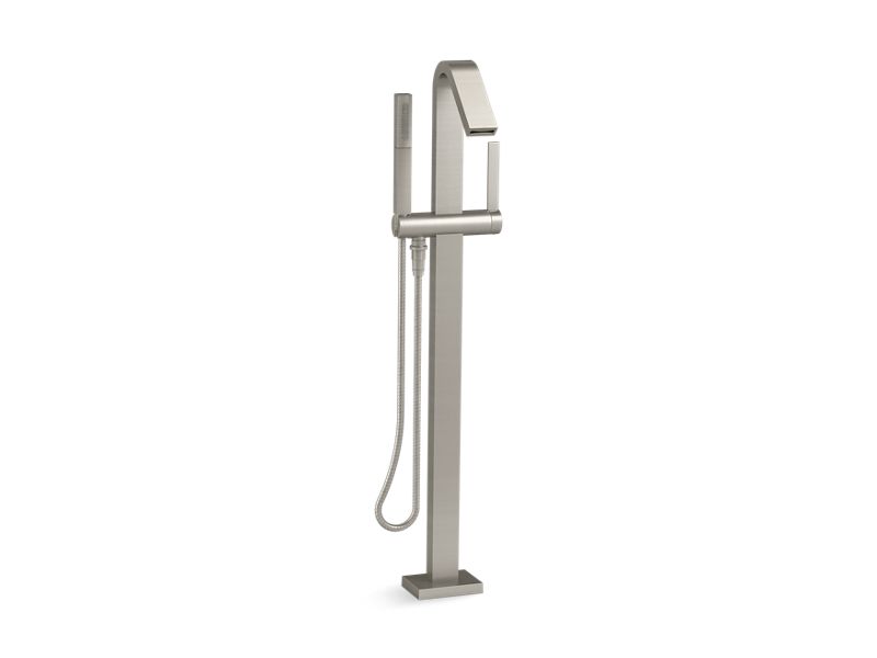 KOHLER K-T97330-4 Loure Floor-mount bath filler trim with handshower