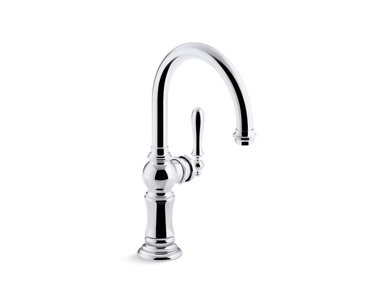 KOHLER K-99264 Artifacts Single-handle kitchen sink faucet