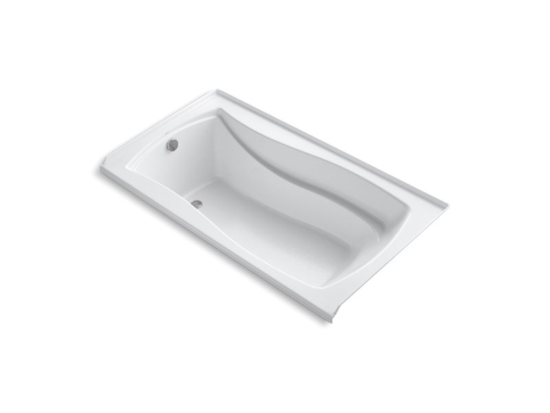 KOHLER K-1229-L Mariposa 66" x 35-7/8" alcove bath with integral flange and left-hand drain