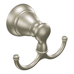 Moen Y2603 Brushed nickel double robe hook