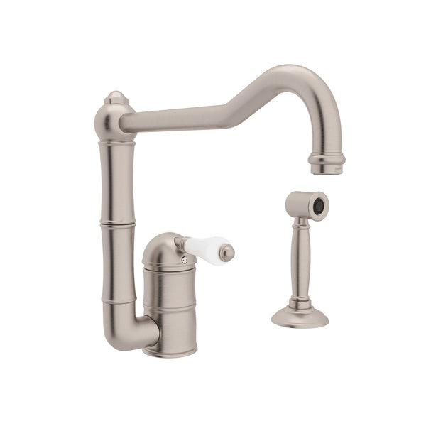 Rohl A3608/11LPWSSTN-2 Lead Free Kitchen Faucet