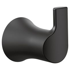 Moen YB0203 Matte black single robe hook