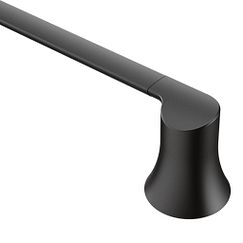 Moen YB0218 Matte black 18" towel bar