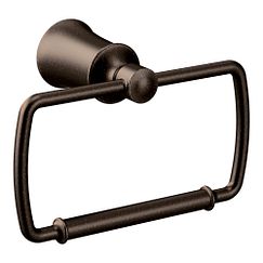 Moen YB2186 Matte black towel ring