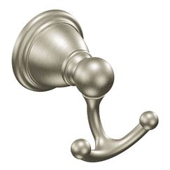 Moen YB2203 Brushed nickel double robe hook