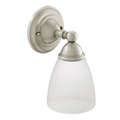 Moen YB2261 Brushed nickel one globe bath light