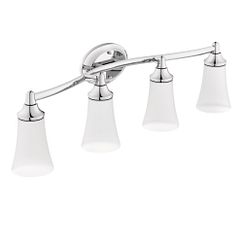 Moen YB2864 Brushed nickel four globe bath light