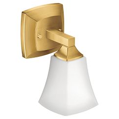 Moen YB5161 Brushed gold one globe bath light