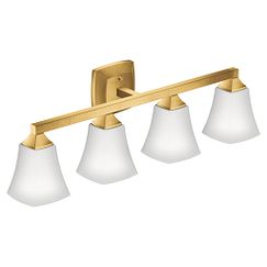 Moen YB5164 Brushed gold four globe bath light