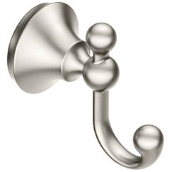 Moen YB5203 Brushed nickel double robe hook