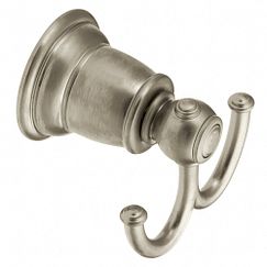 Moen YB5403 Brushed nickel double robe hook