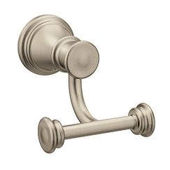 Moen YB6403 Brushed nickel double robe hook