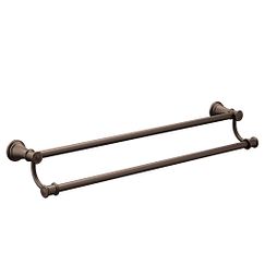 Moen YB6422 Brushed nickel 24" double towel bar