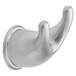 Moen YB8003 Brushed chrome double robe hook