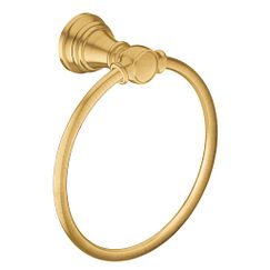 Moen YB8486 Brushed gold towel ring