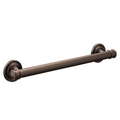 Moen YG6412 Matte black 12" designer grab bar