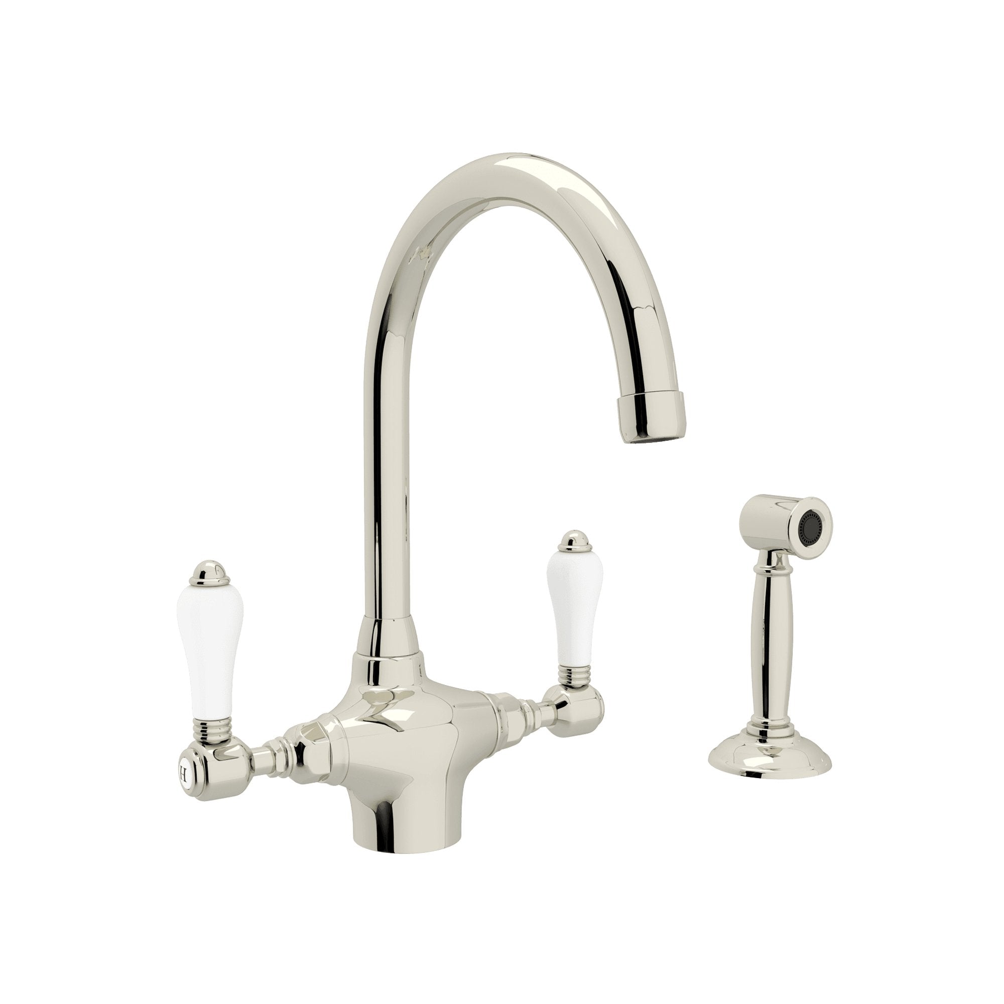 Rohl A1676LPWSPN-2 Lead Free Kitchen Faucet