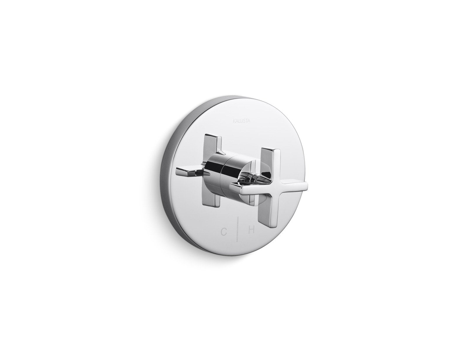 Kallista P24421-CR-CP One Thermostatic Trim, Cross Handles