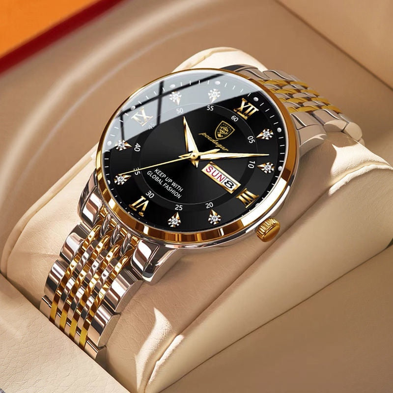 TMT Black And Gold Luxury Watch – Artistic Luxuries