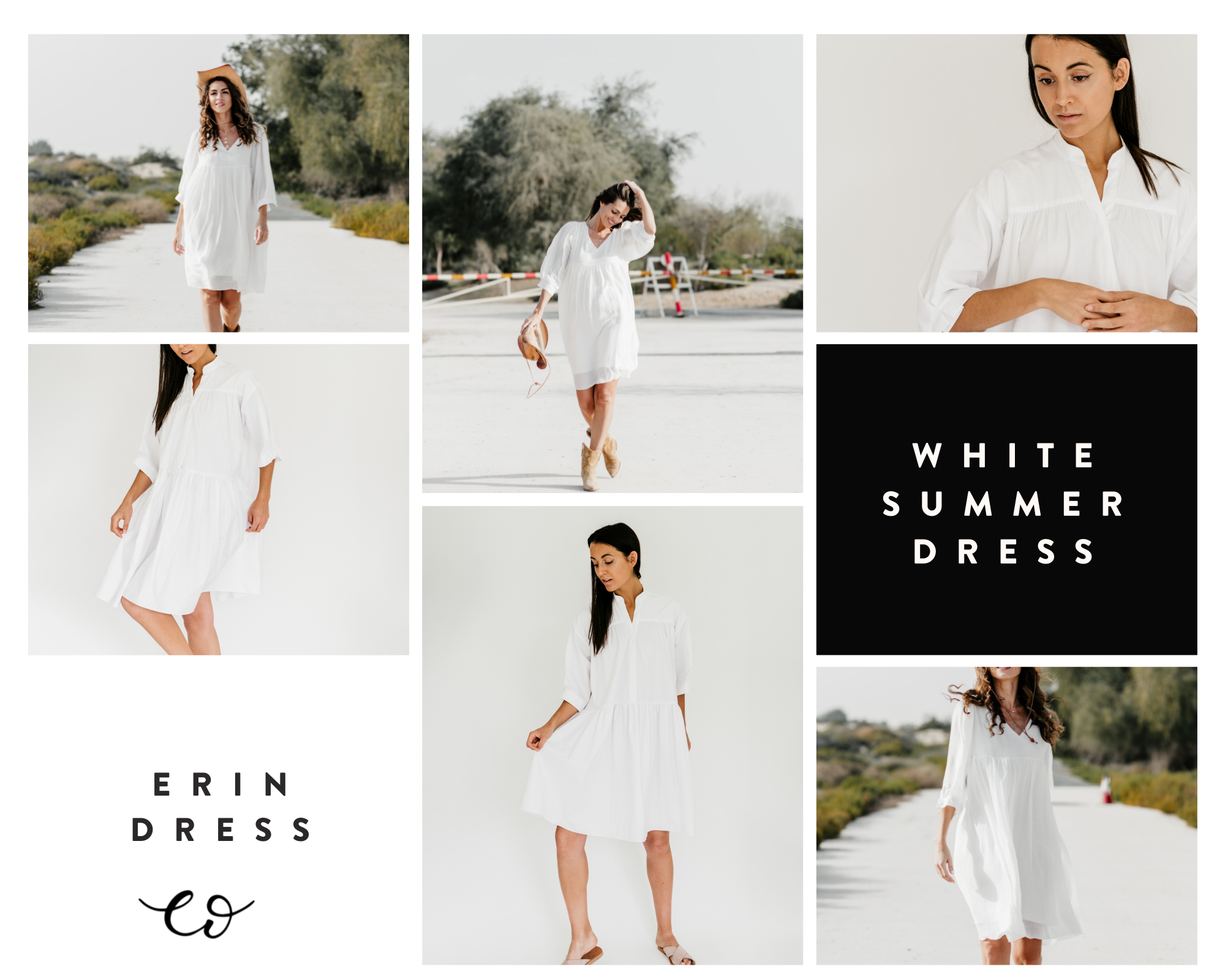 The White Summer Maxi Dress - EMILIA OHRTMANN