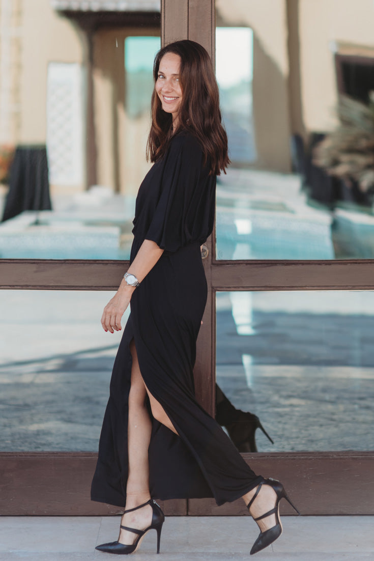 Mireille Dress in Black
