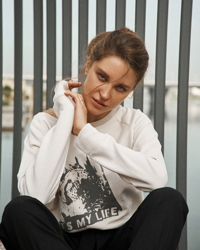 Reinet Sweatshirt - It's My Life - EMILIA OHRTMANN | SWEATSHIRTS