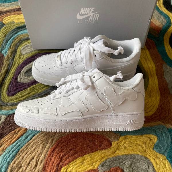 custom skeleton air force 1