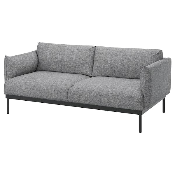 ÄPPLARYD 2 seater sofa - Lejde grey/black