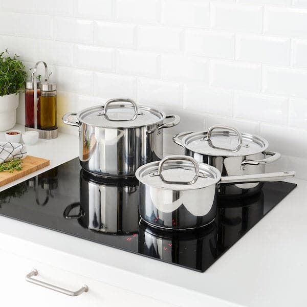 IKEA - Cookware set of 6, stainless steel