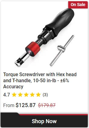 Olsa Tools Professional-grade Torque Screwdriver