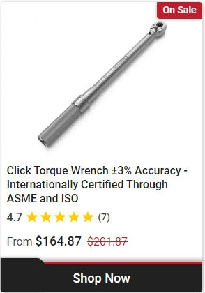 Olsa Tools Professional-grade Click Torque Wrench
