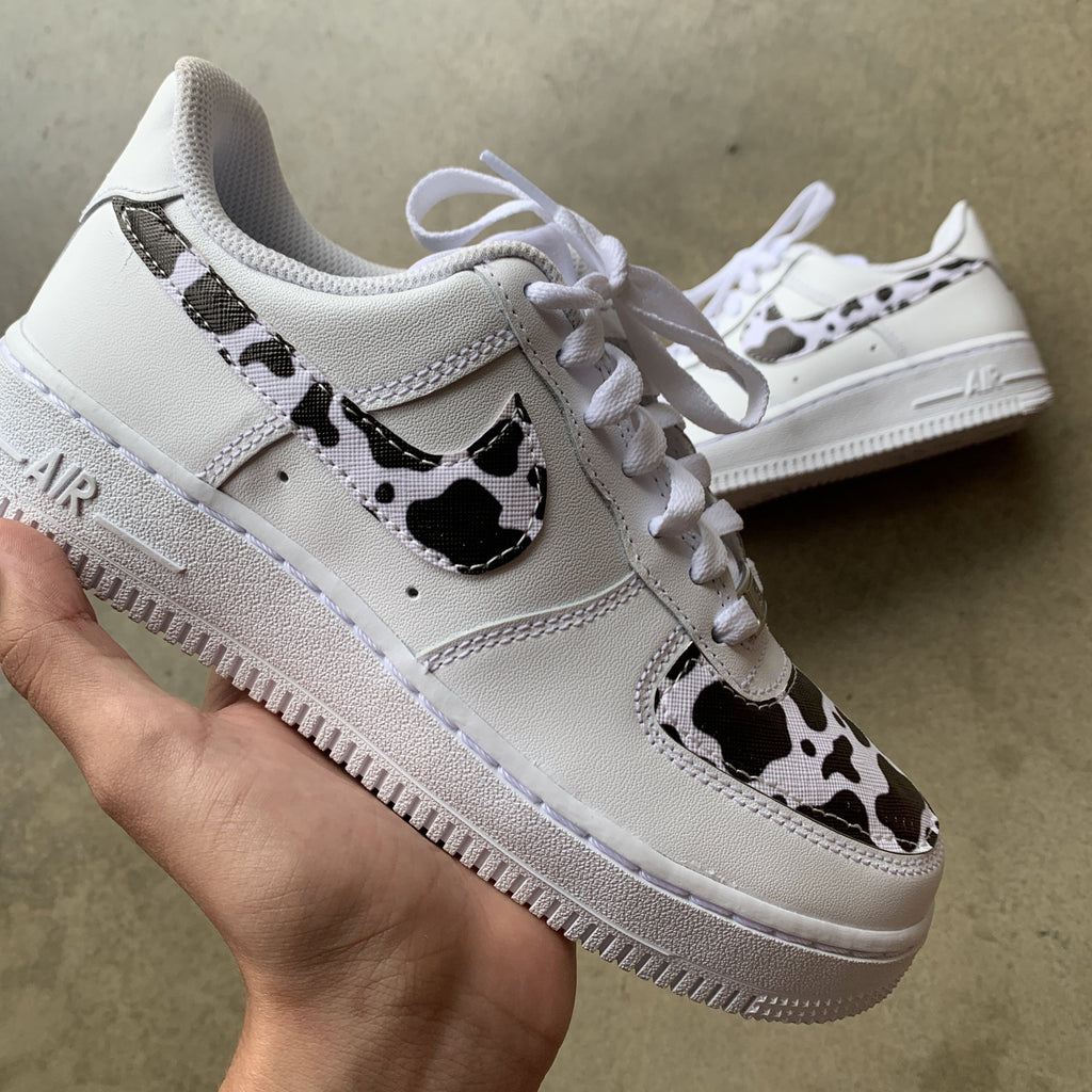 cow print af1s