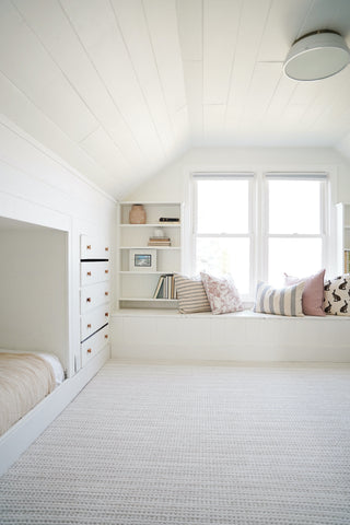 Bunk room in the lake house