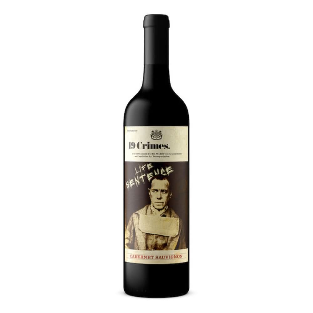 19 Crimes Life Sentance Cabernet Sauvignon Wine