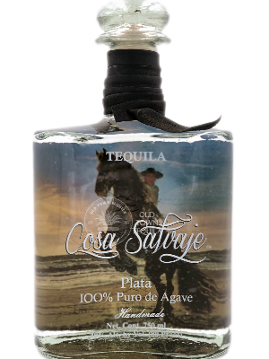 Cosa Salvaje Blanco Black Hat Tequila