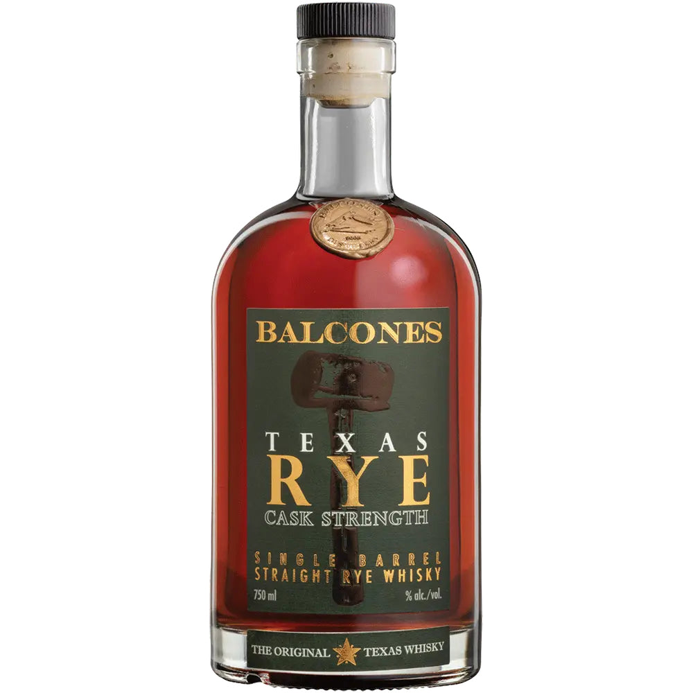 Balcones Texas Rye Cask Strength Barrel Select  Whiskey