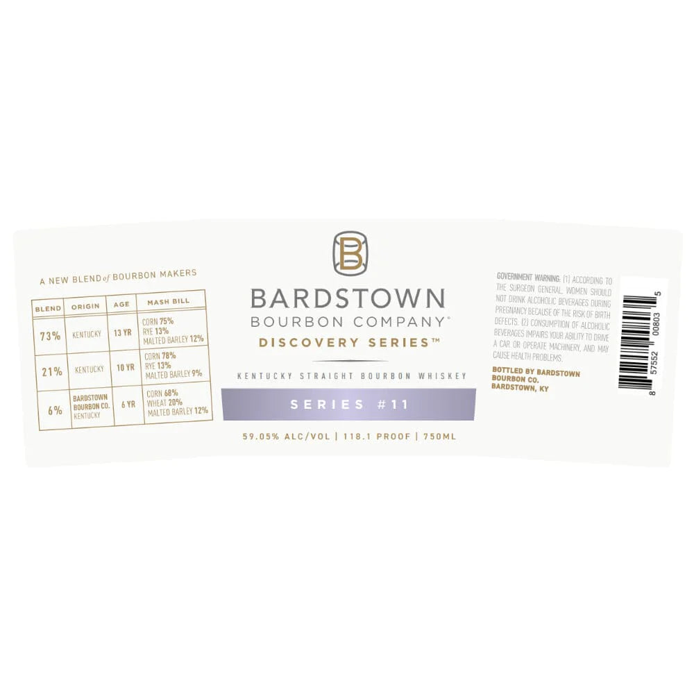 Bardstown Bourbon Company Discovery Series #11