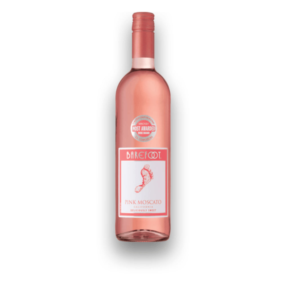 Barefoot Pink Moscato Wine