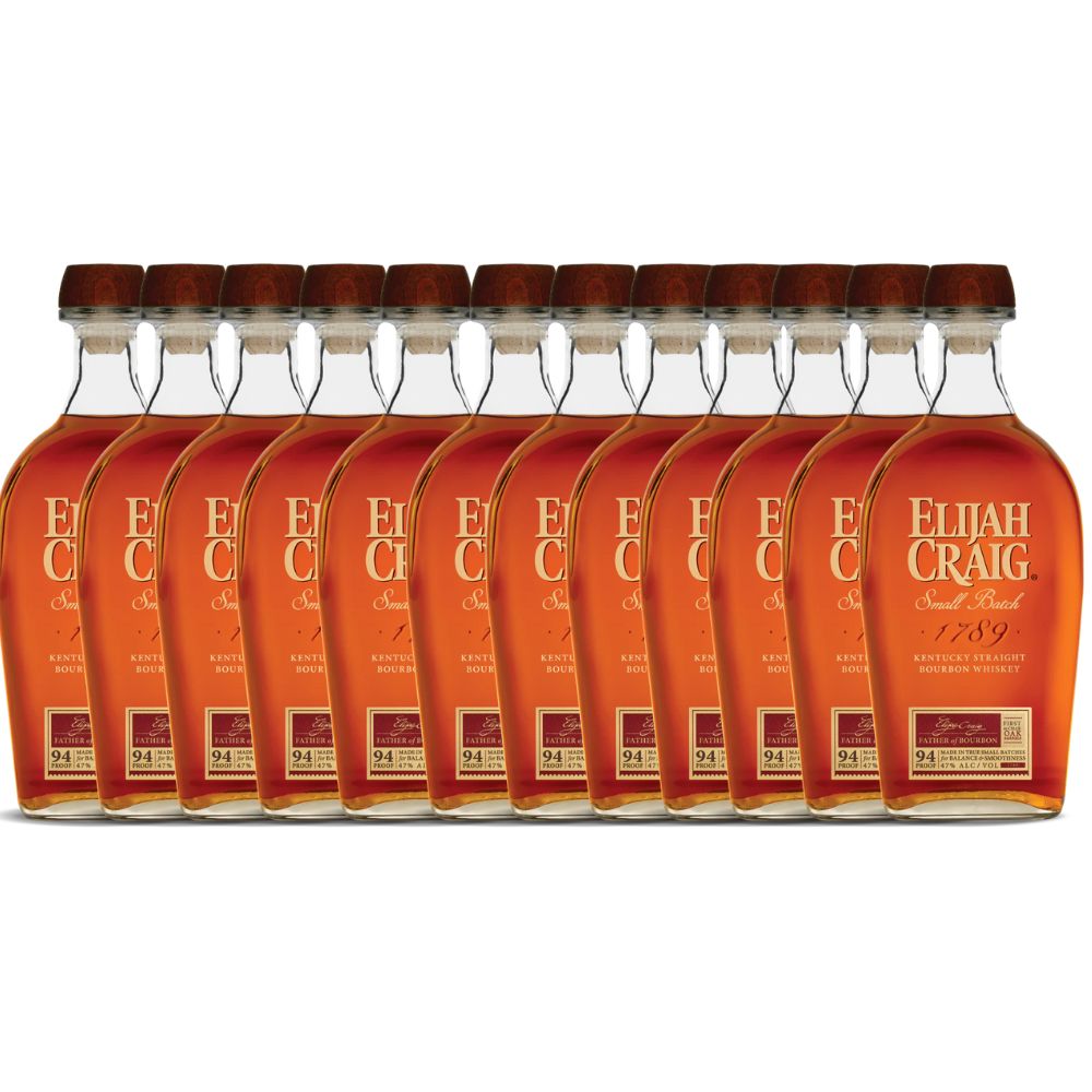 Elijah Craig Small Batch Bourbon Whiskey 12 Pack