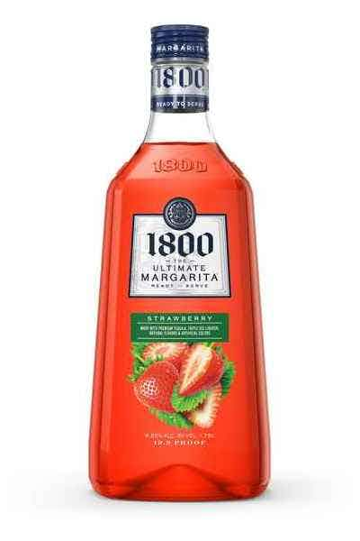 1800 The Ultimate Strawberry Margarita Ready To Drink 1.75 L