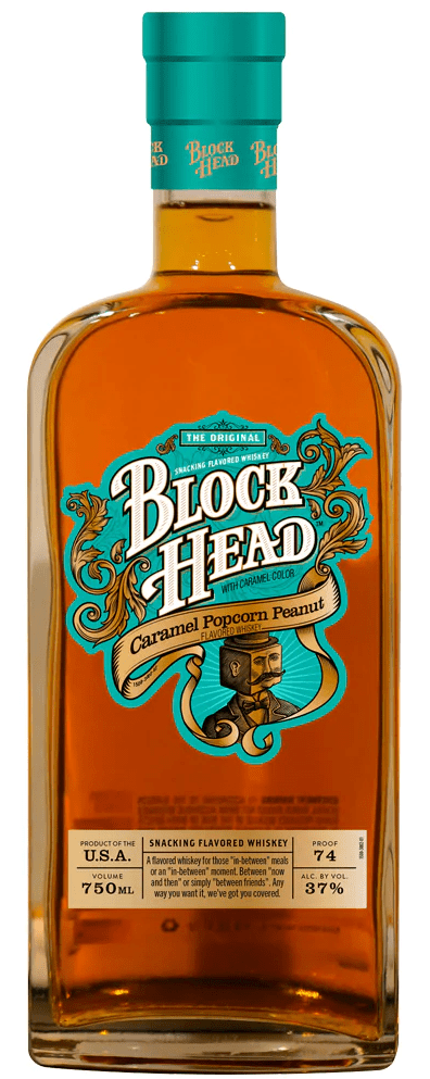 Block Head Caramel Popcorn Peanut Whiskey