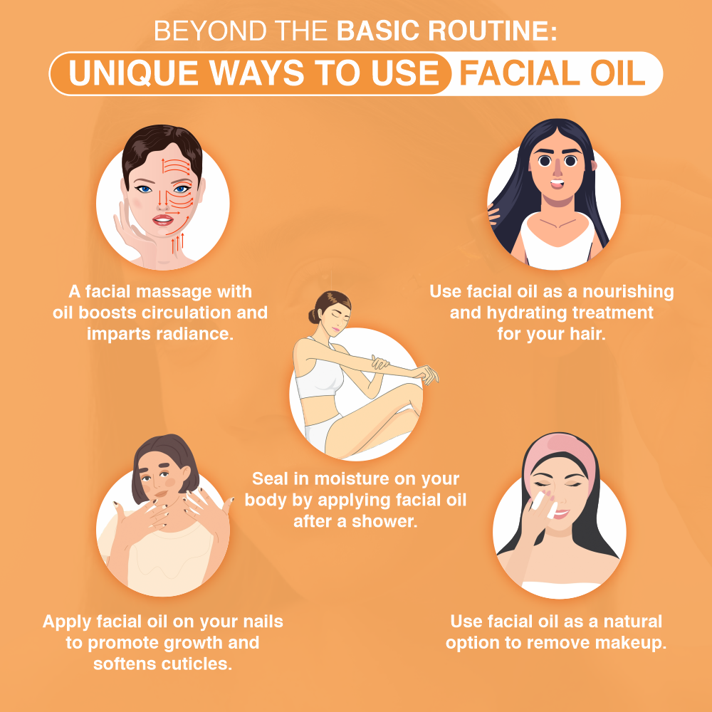 unique ways to use facial oil