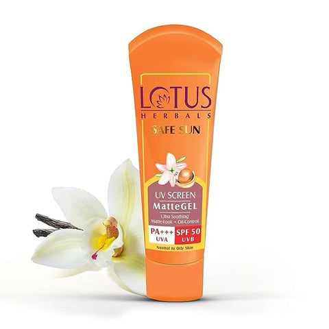 Lotus Herbals Safe Sun Invisible Matte Gel Sunscreen SPF 50